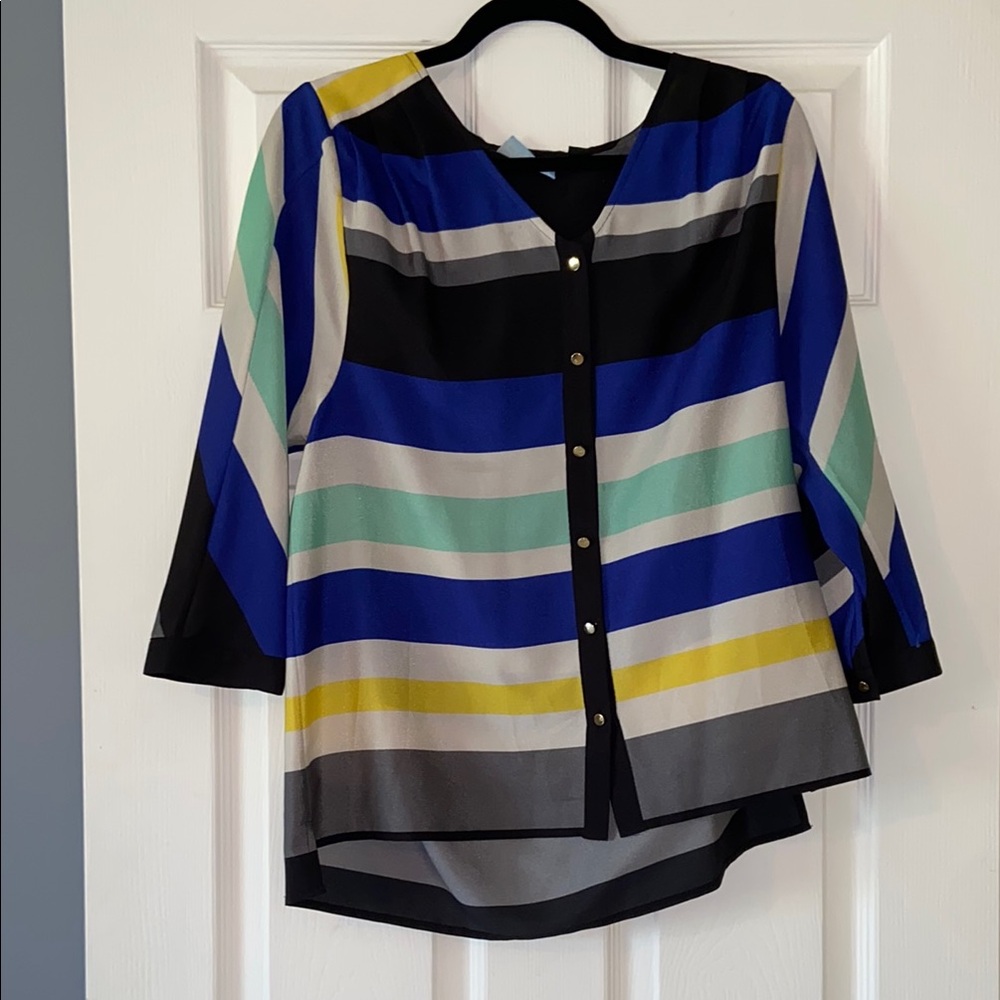 Striped Multicolor Women's Top
